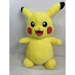 Pikachu Pokémon Build A Bear Stuffed Plush Animal BAB Workshop 16"